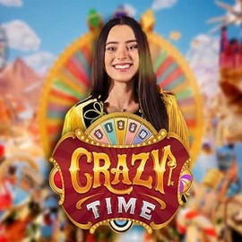 Crazy Time logo – Live Casino by Evolution at Wintino Casino