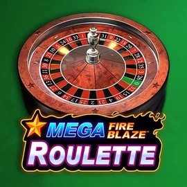Mega Fire Blaze Roulette slot logo by Playtech at Wintino Casino