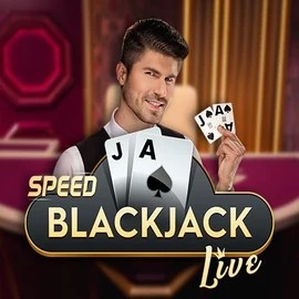 Speed Blackjack online game logo by Pragmatic Play on wintinos.com
